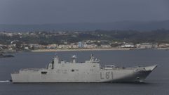 El Juan Carlos I español -en foto de archivo- es del tipo LPD como los que contratará la India