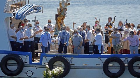 Procesin del Carmen en Lampn 2020