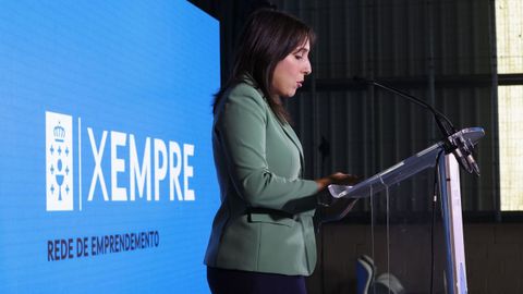 Un instante de la presentacin del Polo do Emprendemento Costa da Morte