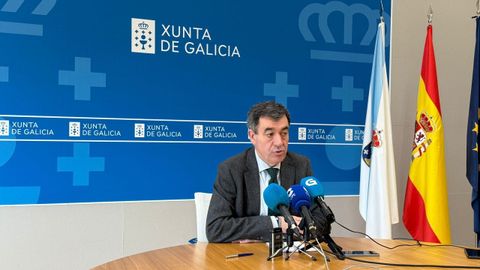 El conselleiro de Educaci�n, Rom�n Rodr�guez