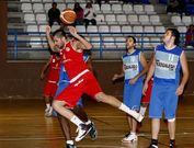 Los jugadores del CB Chantada dominaron los cuatro cuartos del partido ante el Mar�n.