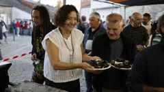 Mejillonada en el barrio del Curro Vello, en Guitiriz