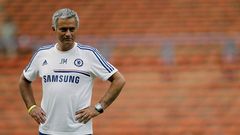 Mourinho, entrenando en Malasia con el Chelsea