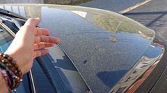 Estos d�as el polen se ha dejado notar en la zona, siendo m�s visible en coches, ventanas o mobiliario urbano