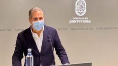 El portavoz municipal del PP de Pontevedra, Rafa Domnguez