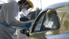 Pruebas del covid en el Chuac, de A Coru�a