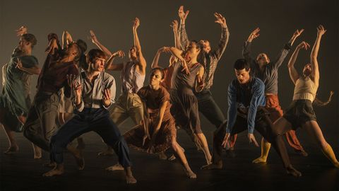 Fotograma del filme �Un paso adelante�.