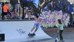 En el parque de Frigsa ya hay una pista de �skate�