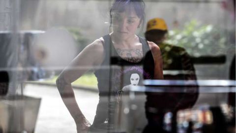 Miriam R., víctima de violencia de género
