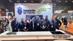 Buena parte de la delegaci�n coru�esa en Expovacaciones