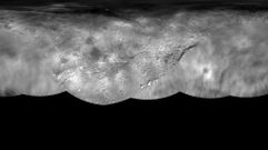 Una de las im�genes obtenidas por la nave New Horizons de Plut�n.
