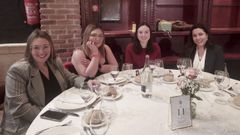 La cena del Club de tiro San Juan de Sarria.
