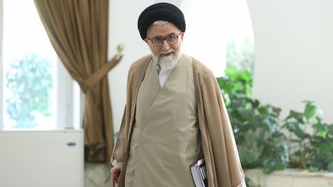 Foto sin fecha del ministro de Inteligencia de Ir�n, Ismail Jatib.