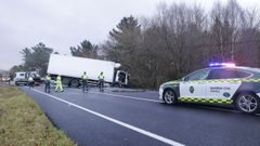 El 12 de enero murieron dos personas en la LU-530 tras chocar contra un cami�n