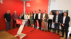 Presentaci�n de �scar Rial, candidato del PSOE de Rianxo