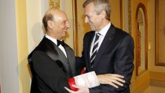 Antonio Fern�ndez de Buj�n y Alfonso Rueda, en una imagen del 2014, durante la toma de posesi�n del catedr�tico de Derecho Romano como acad�mico de n�mero de la Real Academia de Jurisprudencia y Legislaci�n