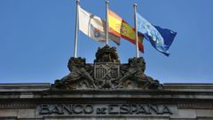 Exterior de la delegaci�n del Banco de Espa�a en A Coru�a