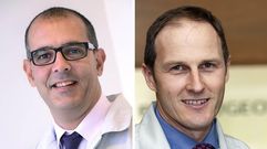 Puech (izquierda) y Martin (derecha)