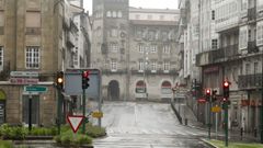Hace 25 a�os, la calle de A Senra dej� de estar adoquinada para mostrar el aspecto actual con firme de asfalto