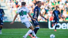Iago Aspas, durante el partido entre Celta y Elche de la primera vuelta.
