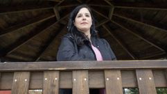Ana Su�rez Garc�a, este s�bado, no Parque do Anll�ns, en Carballo