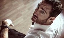 O actor lalinense Xoel Fern�ndez, na serie que protagoniza na canle auton�mica. 