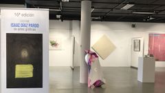 En foto, la exposici�n del XVI Premio Isaac D�az Pardo de artes pl�sticas en Fene