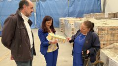 Visita al Banco de Alimentos de Lugo que recibi� las 113 toneladas que envi� el Gobierno