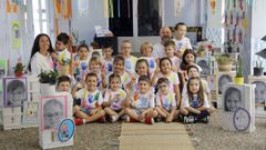 Graduaci&oacute;n de los alumnos de infantil en el colegio R&iacute;as Altas