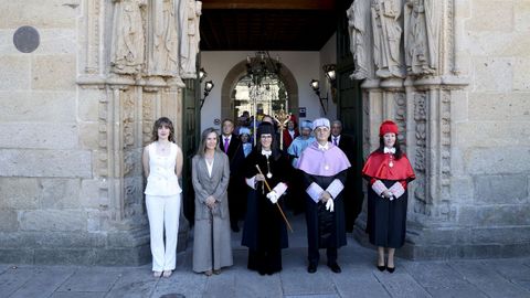 Acto oficial de apertura del curso acad�mico de la Universidade de Santiago