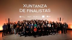 Os finalistas da vix�simo cuarta edici�n dos premios reun�ronse no�Museo Interactivo da Historia de Lugo.