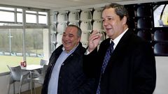 El primer d�a de Tino Fern�ndez como presidente del Deportivo