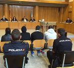 Cuatro de los integrantes de la banda fueron condenados ayer.
