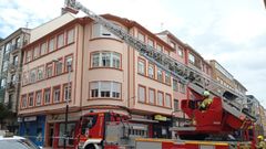 Imagen de archivo de la escalera de Bomberos