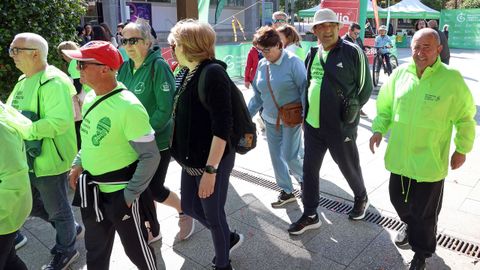 ANDAINA SOLIDARIA CONTRA EL CANCER ORGANIZADA POR LA ASOCIACION DE RIBEIRA