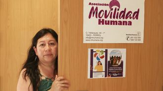 Soledad Lucero, fundadora de la asociaci�n Movilidad Humana.