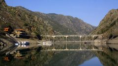 El embarcadero bautizado como Ponte do Sil, conocido tambi�n como Ponte de Paradela