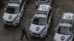 Foto de archivo de patrullas de la Polica local