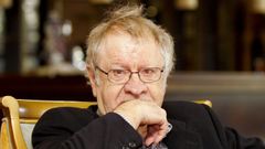 El hispanista Ian Gibson, en una foto tomada en Santiago en el a�o 2016