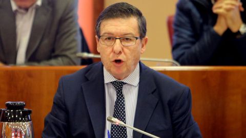 El portavoz del grupo municipal socialista, Carlos L�pez Font