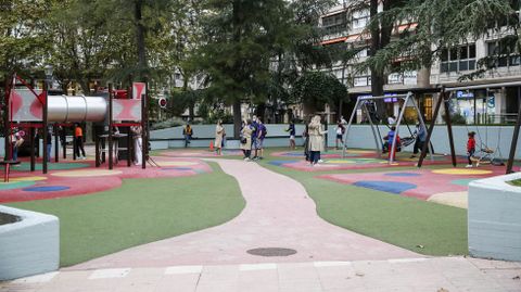En Ourense siguen abiertos los parques infantiles