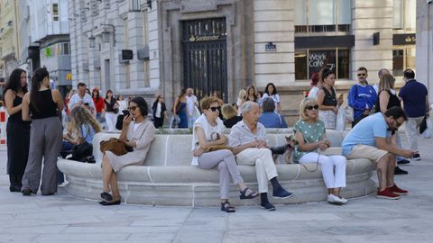 Las obras de remodelaci�n prosiguen en los Cantones de A Coru�a