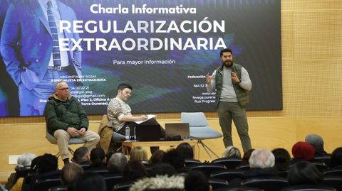 El centro cultural Marcos Valc�rcel acogi� la charla.