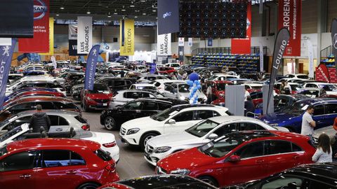 Coches usados y de ocasi�n en el�Sal�n del Autom�vil de Ourense.
