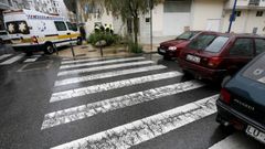 R�a Pintor Laxeiro con esquina Rei don Garc�a