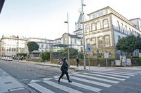 El Concello propuso derribar el cierre del Provincial para darle m�s amplitud a la plaza peatonal. 
