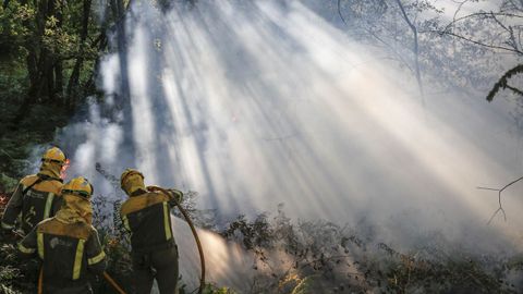 El incendio de To�n sigue activo