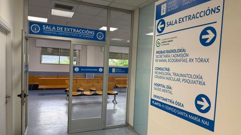 Unidad de Extracciones renovada en el edificio Santa María Nai.