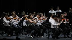 Concierto de la Orquesta Infantil de la Sinfnica en el Teatro Coln