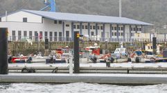 Vista de la remozada lonja de Ferrol 